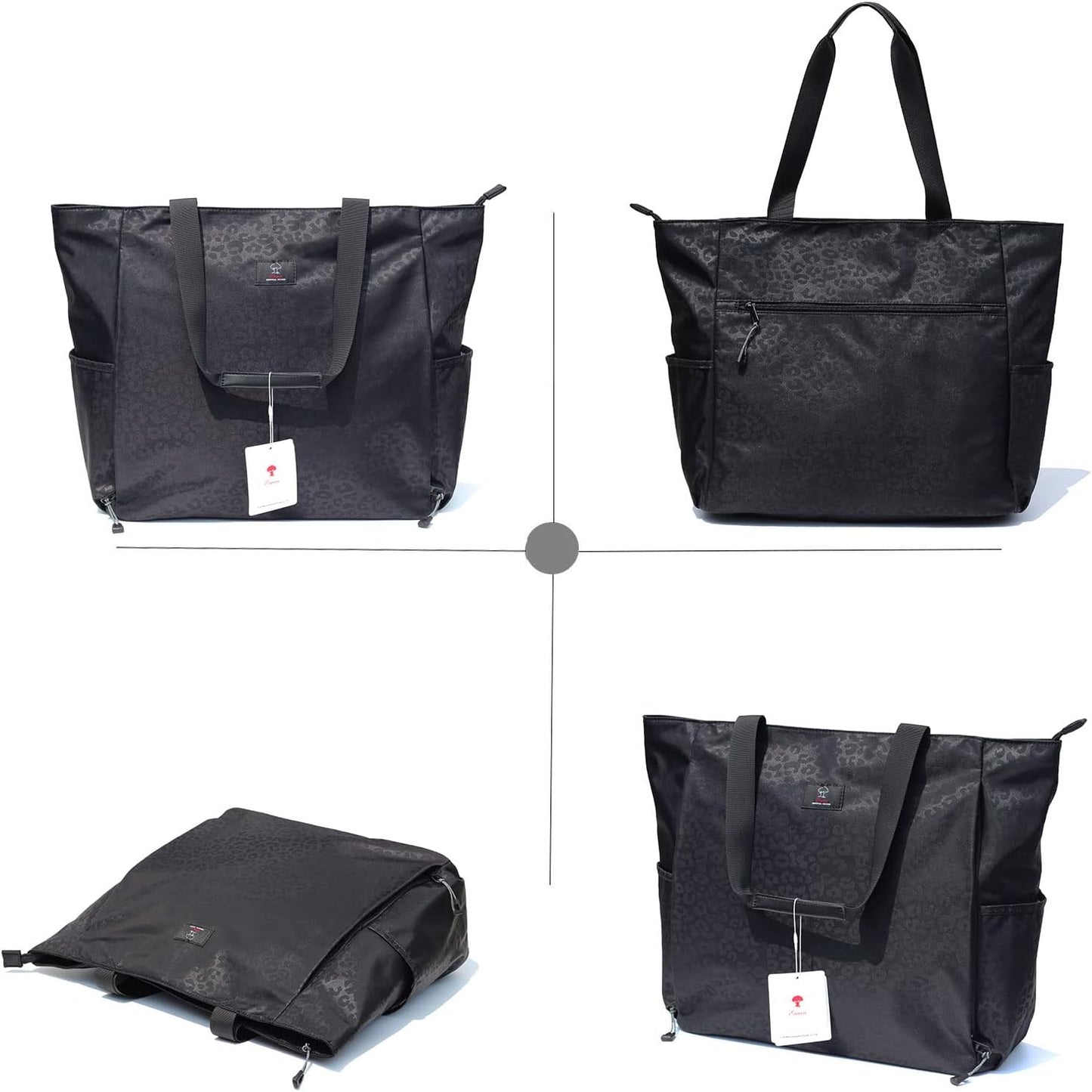 ESVAN Yoga Mat Bag Yoga Tote Carrier Shoulder Bag Carryall Tote for Office,Yoga,Pilates,Travel,Beach and Gym