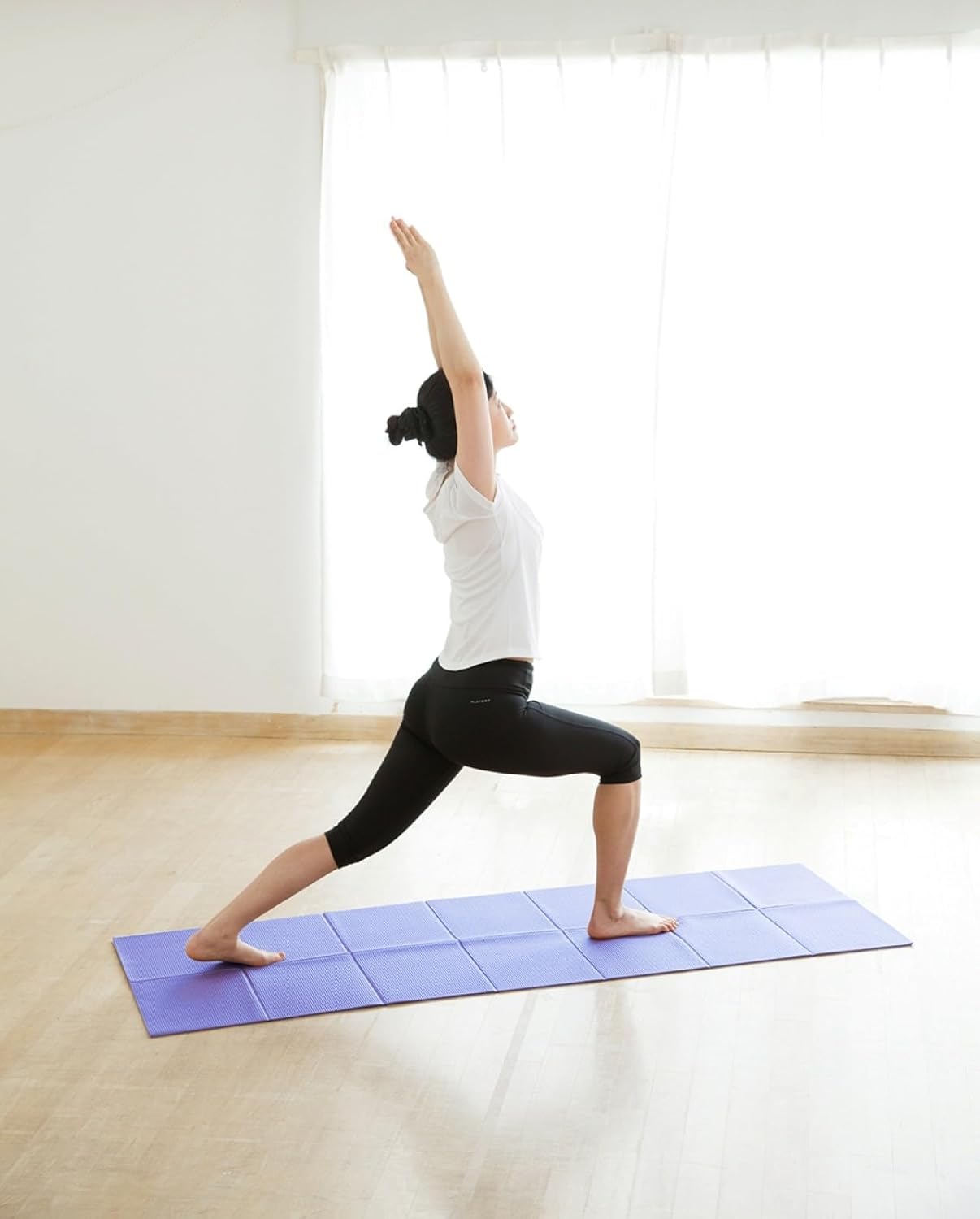 Tone Tone YM-01 Folding Yoga Mat Yoga Fitness Folding 173 x 61 x 0.4 cm Lavender