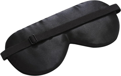 Alaska Bear Sleep Mask Silk Eye Cover with Shaped Padding for Pressure-Free Sleeping, Foam Insert, Upgrade Contour Over Conventional Flat Satin Eye Masks, Machine Washable