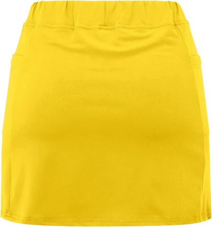 SHAOBGE Athletic Yoga Culottes for Women Solid Color Elastic Shorts Summer Lightweight High Waist Skinny Joggers Skirt 2024
