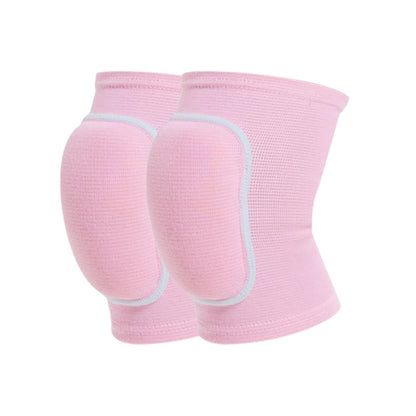 JUMISEE Kids Knee Pad, Anti-Slip Padded Sponge Knee Brace Breathable Flexible Elastic Knee Support for Football Volleyball Dance Skating Basketball Sports