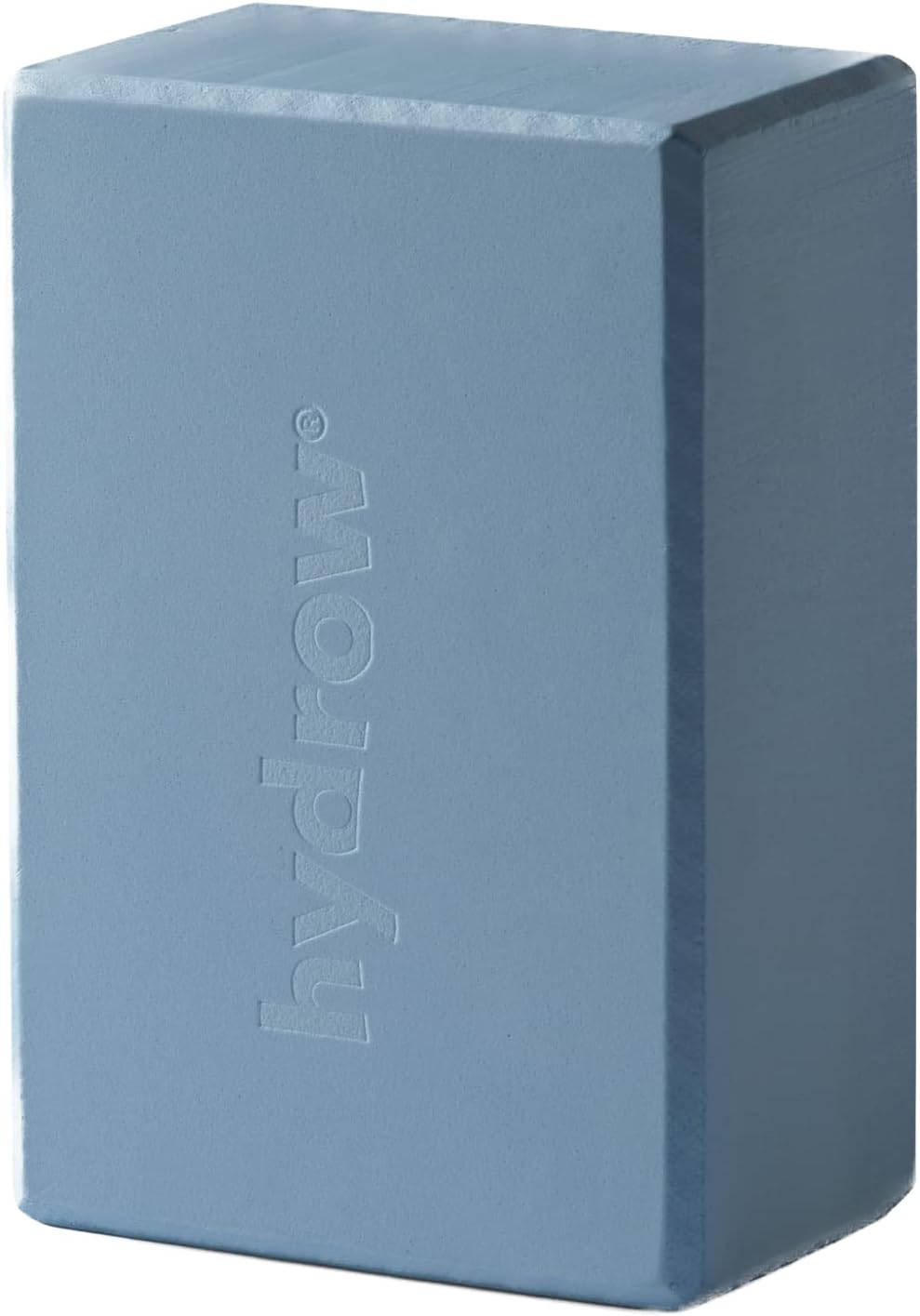 Hydrow Yoga Blocks - Supportive & Lightweight EVA Foam for Yoga, Pilates, Meditation, 9 x 6 x 4 inches, Blue