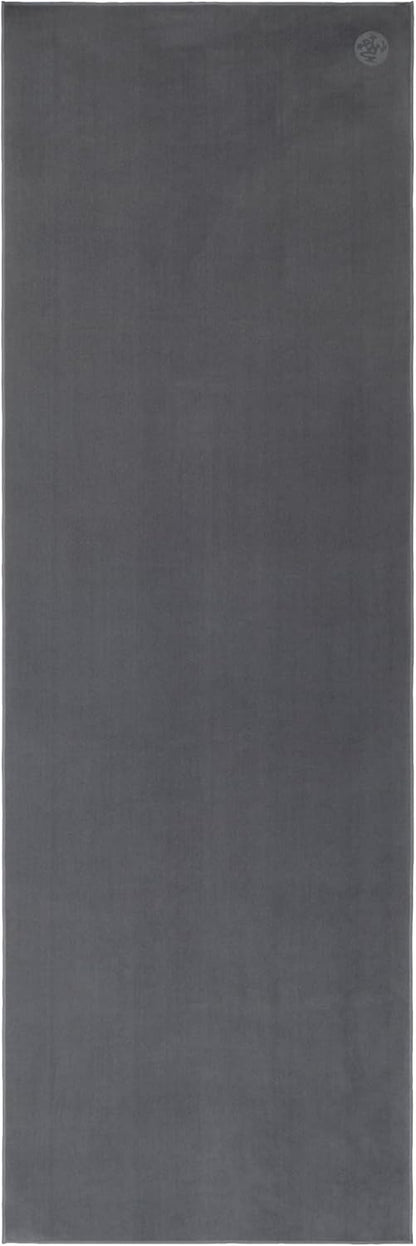 Manduka eQua Hot Yoga Mat Towel - 71" | Rapid Moisture Activated Grip | Ultra Soft Microfiber | Quick Dry | Lightweight, Travel Friendly Mat Layer | 71 x 24 inches | Thunder