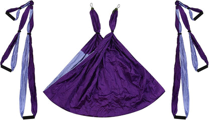 Aerial Yoga Hammock 250x150cm/98.43x59in Parachute Fabric Swing for Inversion Fitness