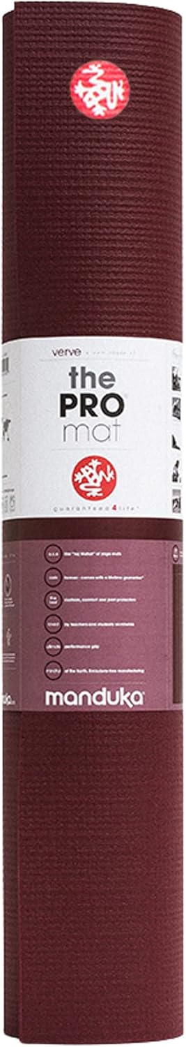Manduka PRO Yoga Mat - 6mm | Lifetime Durability | Hygienic Construction | Premium Studio Quality | Teacher Approved