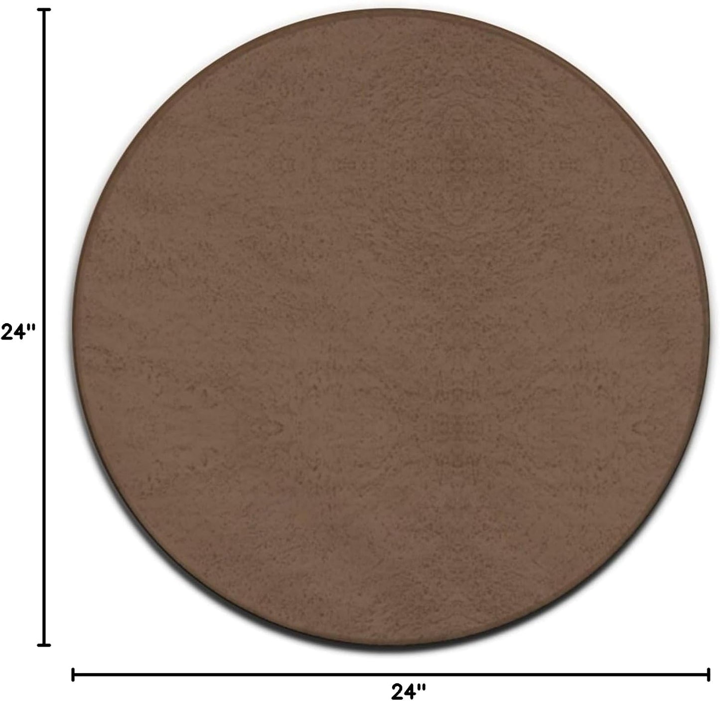 Room Sofa Yoga Soft Round Carpet, Modern Round Area Rug, Non Slip Machine Washable Kitchen Office Circle Rug Purple, 36inch