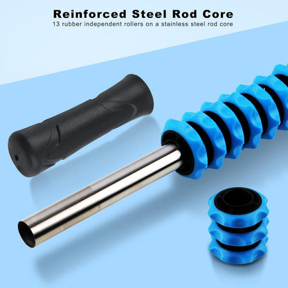 ZanLLW Muscle Roller Stick, Deep Tissue Massage Stick for Athletes, Therapy Muscle Stick for Runners, Lipo Stick for Relief Muscle Soreness, Fascia, Trigger Points, Help Calf, Leg, Back Recovery