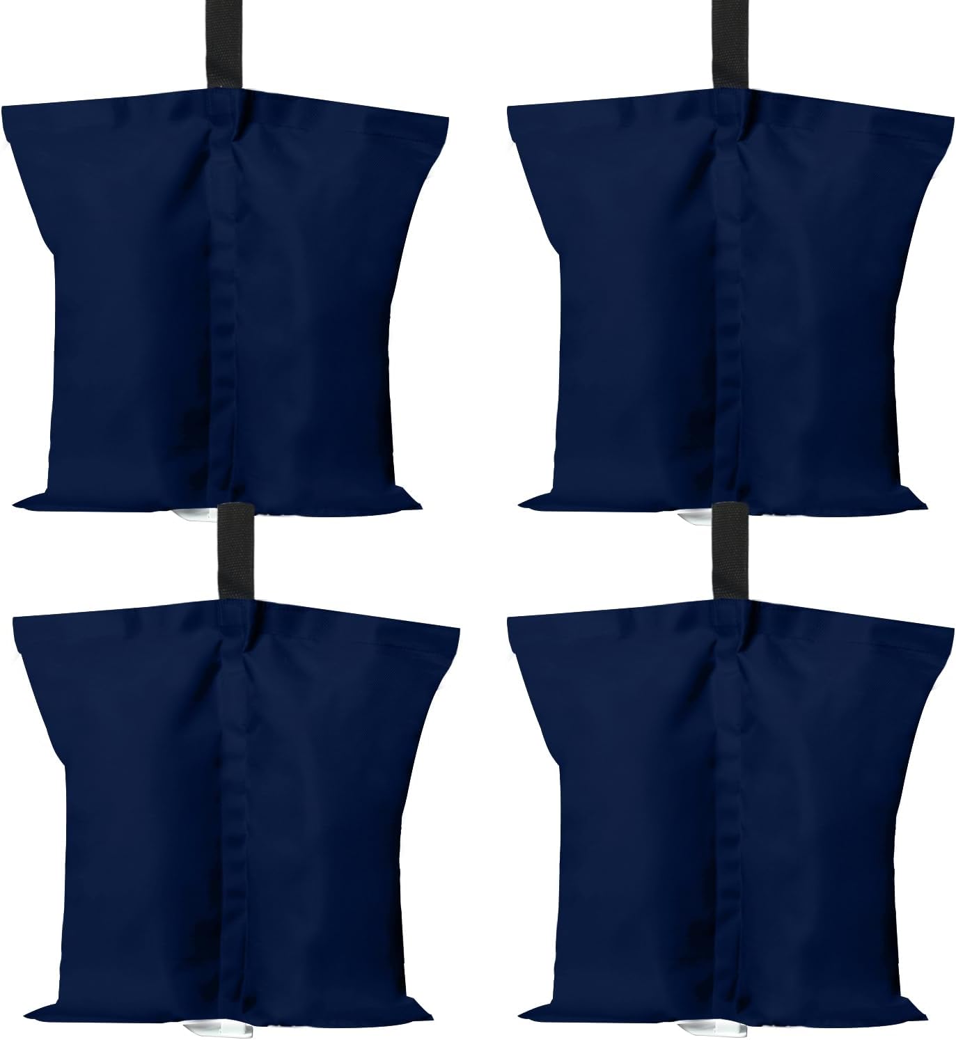 ABCCANOPY Canopy Weights 120 LBS Gazebo Tent Sand Bags,4-Pack Gray (Without Sand)