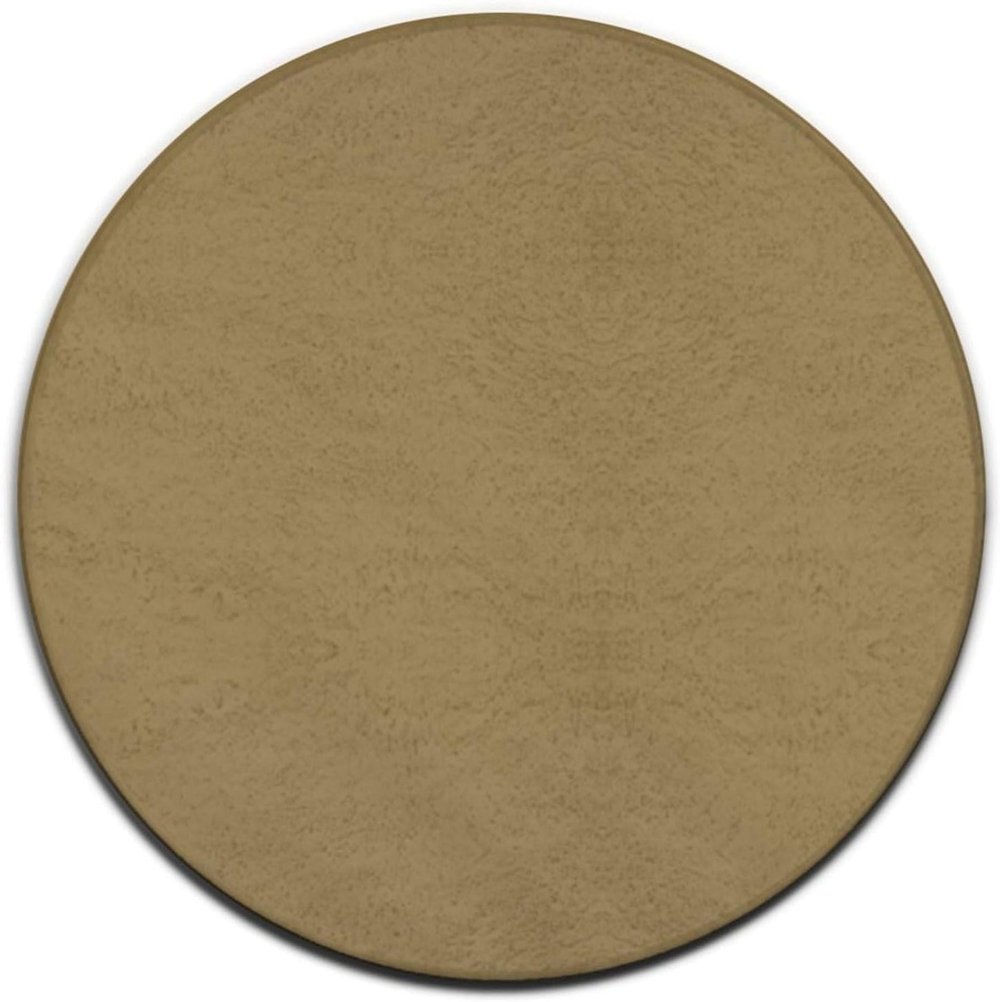 Machine Washable Modern Round Area Rug, Room Sofa Yoga Soft Round Carpet, Home Decor Non Slip Kitchen Office Circle Rug Grey, 24inch