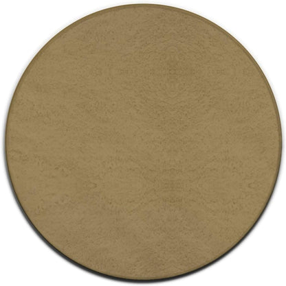 Women's Large Home Decor Mat, Soft Round Yoga Carpet, Non Slip Machine Washable Home Office Circle Rug Purple