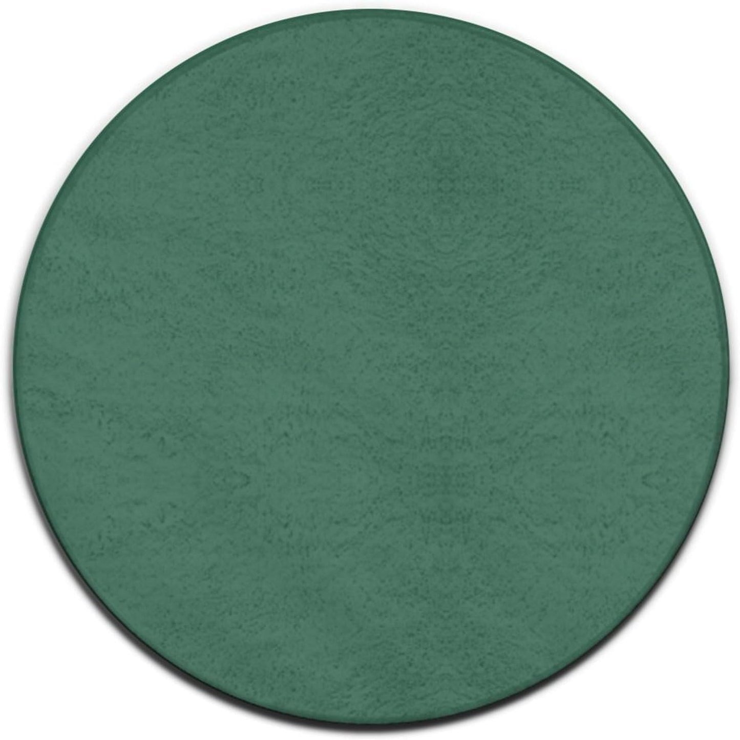 Machine Washable Modern Round Area Rug, Room Sofa Yoga Soft Round Carpet, Home Decor Non Slip Kitchen Office Circle Rug Grey, 24inch