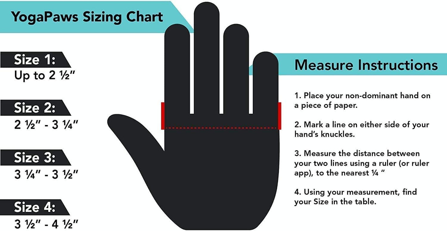 YogaPaws Elite Padded Non Slip Yoga Gloves and Yoga Socks for Women and Men