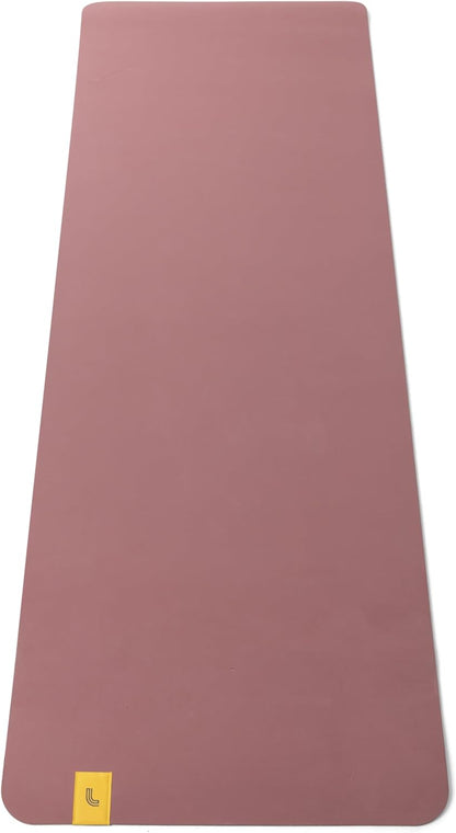 Lolë Pose Yoga Mat for Women with Strap Carrier | Non-Slip 5mm Thick Exercise Mat | Ideal for Hot Yoga & Pilates | PVC-Free & Sweat-Resistant