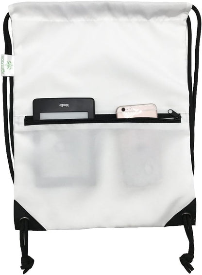 HOLYLUCK Drawstring Backpack Bag Sport Gym Sackpack - Colors B