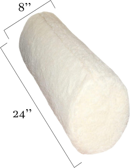 Rehabilitation Advantage Body Positioning Black Cylinder Bolster 8" X 24"