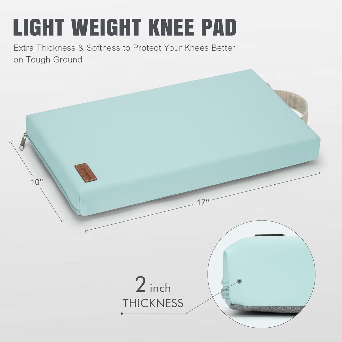 Large Knee Mat-Gardening Kneeler Pad-Thick Garden Sitting or Kneeling Pad Cushion-Construction Knees Support Board of Working,Repairing-Floor Knees Mat for Prayer,Fitness,Yoga,Gym & Pilates-Green