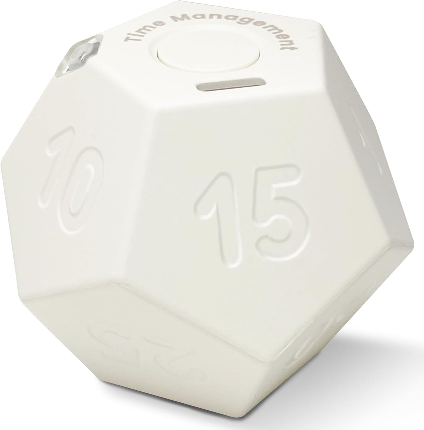 Cube Pomodoro Timer - Flip to Start Countdown, Rechargeable Mini Productivity Timer for Study, Office, 11 Preset Times, Silent/Vibration, Time Management Tool for Kids & ADHD (Yellow)