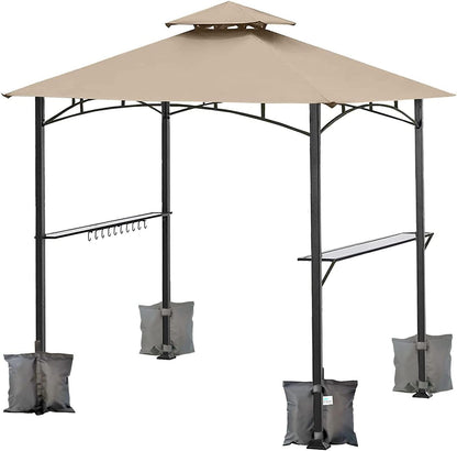 Ontheway Sand Bags for Canopy Tent, Heavy Duty Weights Sandbags, 4pcs-Pack (Black)
