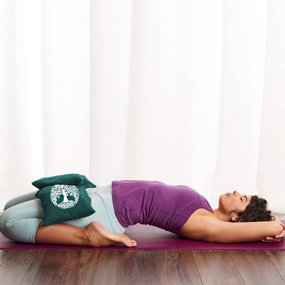 Yoga Sand Bag, Cotton Unfilled for Yogas, Weights & Resistance Training, Portable Weightlifting Sandbag