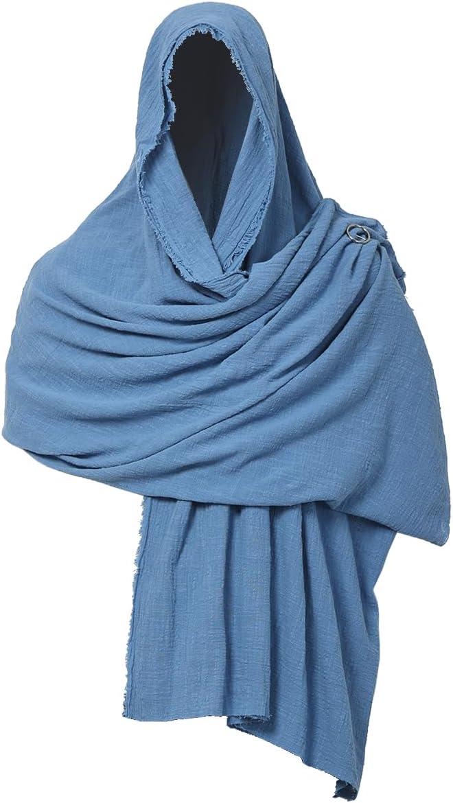 GRACEART Post Apocalyptic Shawl Scarf Shaman Cowl Medieval Costume Sash