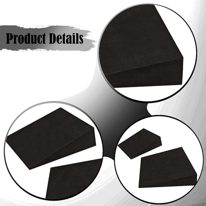 2 Pieces Squat Wedge Block Slant Board Nonslip Heel Elevated Calf Stretch Board Squat Ramp for Strength Yoga Wrist Support