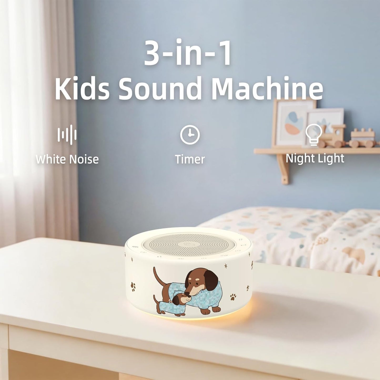 Kipcush Automatic Tibetan Meditation Bowl Sound Machine - 7 Himalayan Tones + 7 Color Night Light - Timer & Touch Control - No Manual Striking for Yoga, Chakra Healing, Stress Relief - Plug In