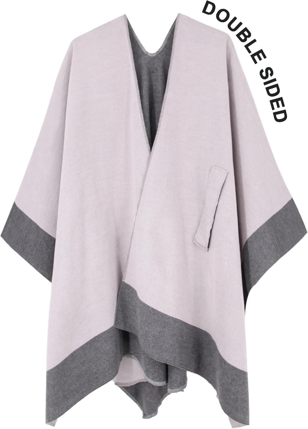 Moss Rose Women's Shawl Wrap Poncho Ruana Cape Open Front Cardigan Shawls for Spring Fall Winter