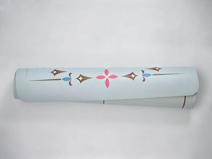【BulgurYe】Yoga Mat * Nature Line -- Unique coating technique, Great wear resistance for a longer service life, Vividly printed pattern to protect eyes, Natural rubber base, Strong bounce resilience, Absorb sweat instantly to stay dry, Clean and hygienic.