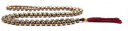 Amazing Gemstone 108 Beads Handmade Mala (Knotted, Rudraksha) - Colors A