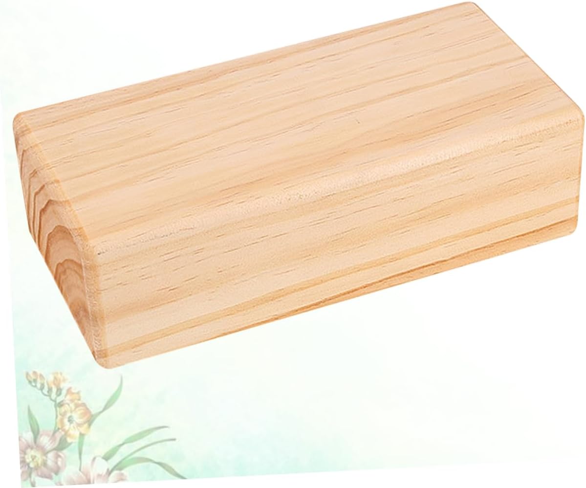 Yoga Bolster Bulk Solid Wood Blocks Restorative Yoga Props Comfortable Pillow