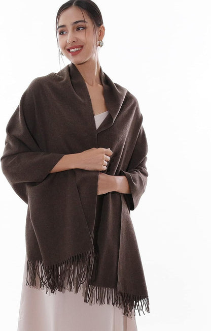 RIIQIICHY Winter Scarfs for Women Pashmina Shawls Wraps for Evening Dresses Large Warm Soft Scarves