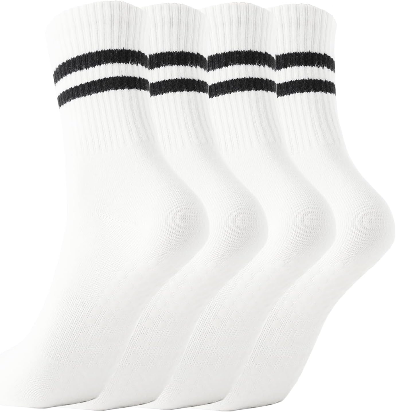 Non Slip Yoga Grip Pilates Socks for Women and Men Anti Slipper Grippy Socks for Ballet, Hospital, Dance