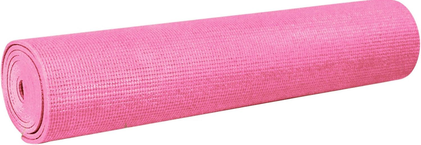 YogaAccessories 1/8'' Lightweight Classic Yoga Mat and Exercise Pad