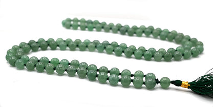 Amazing Gemstone 108 Beads Handmade Mala (Knotted, Rudraksha) - Colors A