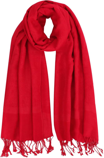vimate Silky Paisley Pashmina Shawl Scarf-Women's Soft Double-side Jacquard Pashminas Wrap for Evening Dress Travel Shawl