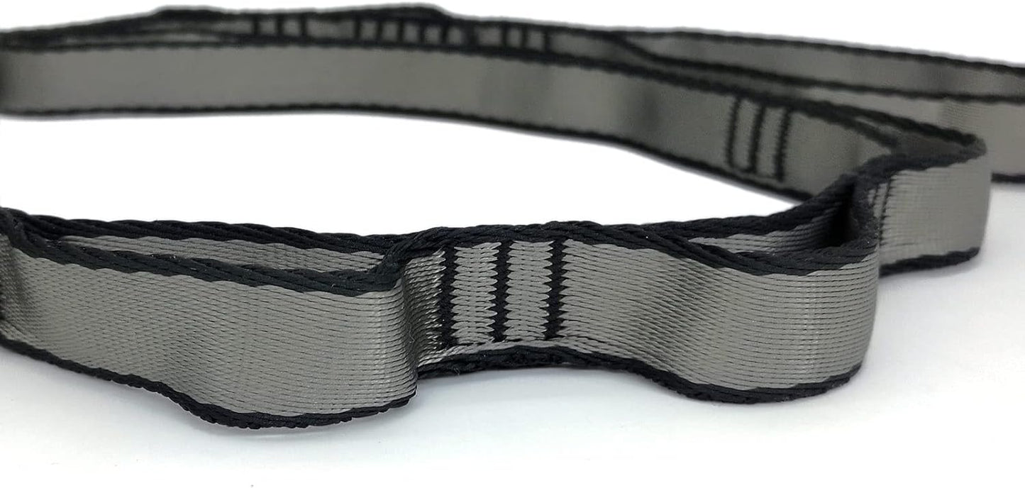 PRIOR FITNESS 2pcs Nylon Daisy Chain Straps for Aerial Yoga Hammock Swing Adjustable Aerial Silk Extender Strap Rope Anti-Gravity Yoga Extend Belts