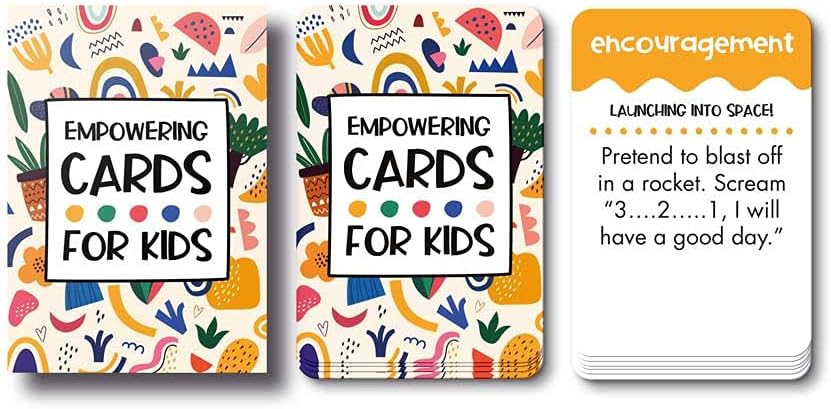 Empowering Cards for Kids - Teaches Mindfulness, Affirmations, Self Esteem, Relaxation & More