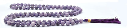 Amazing Gemstone 108 Beads Handmade Mala (Knotted, Rudraksha) - Colors B