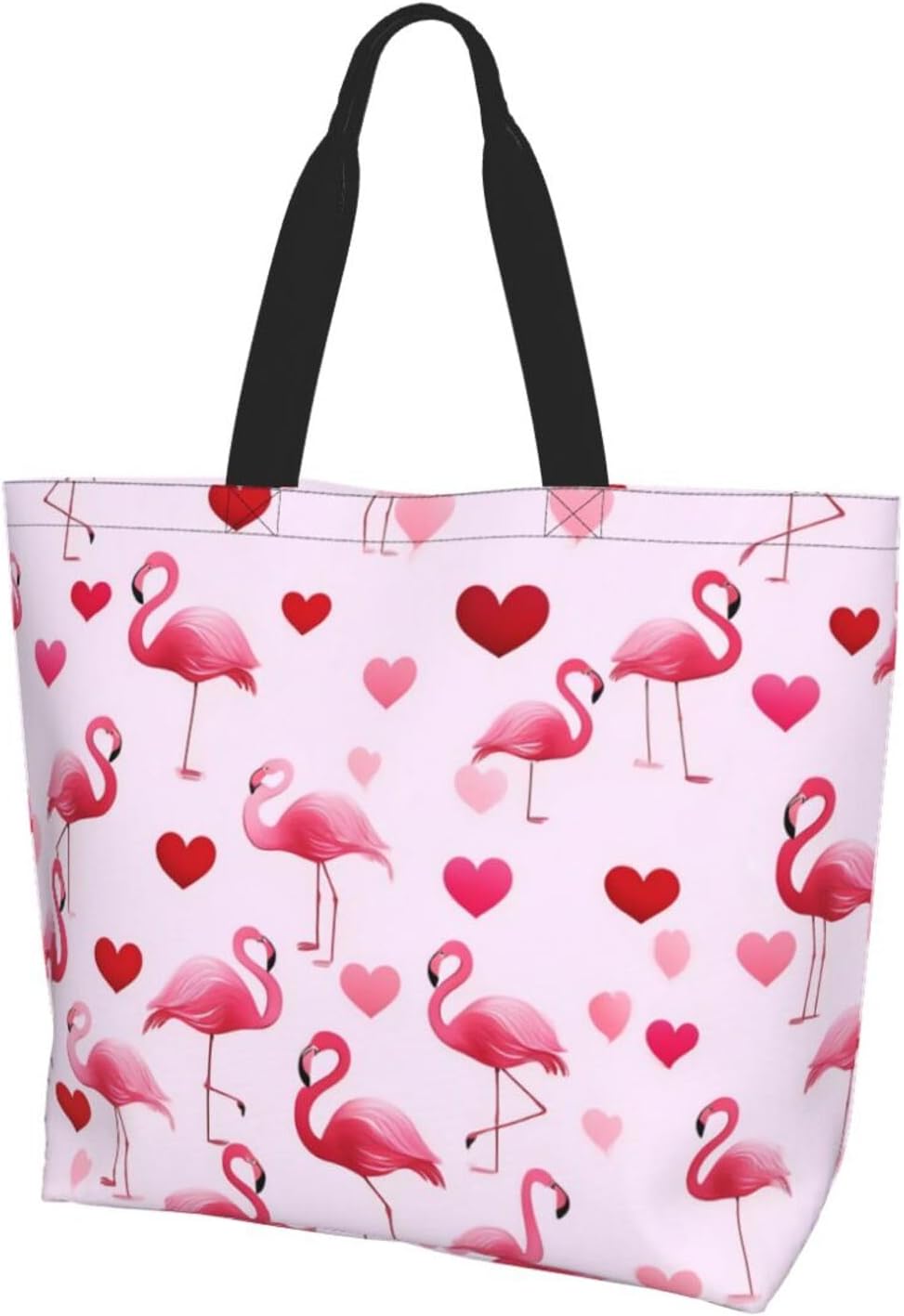 Tote Shoulder Bag Large Durable Reusable Eco-friendly Handbag Lightweight Stylish for Daily Use-19.7x15.7x5.9 Inch - Colors A