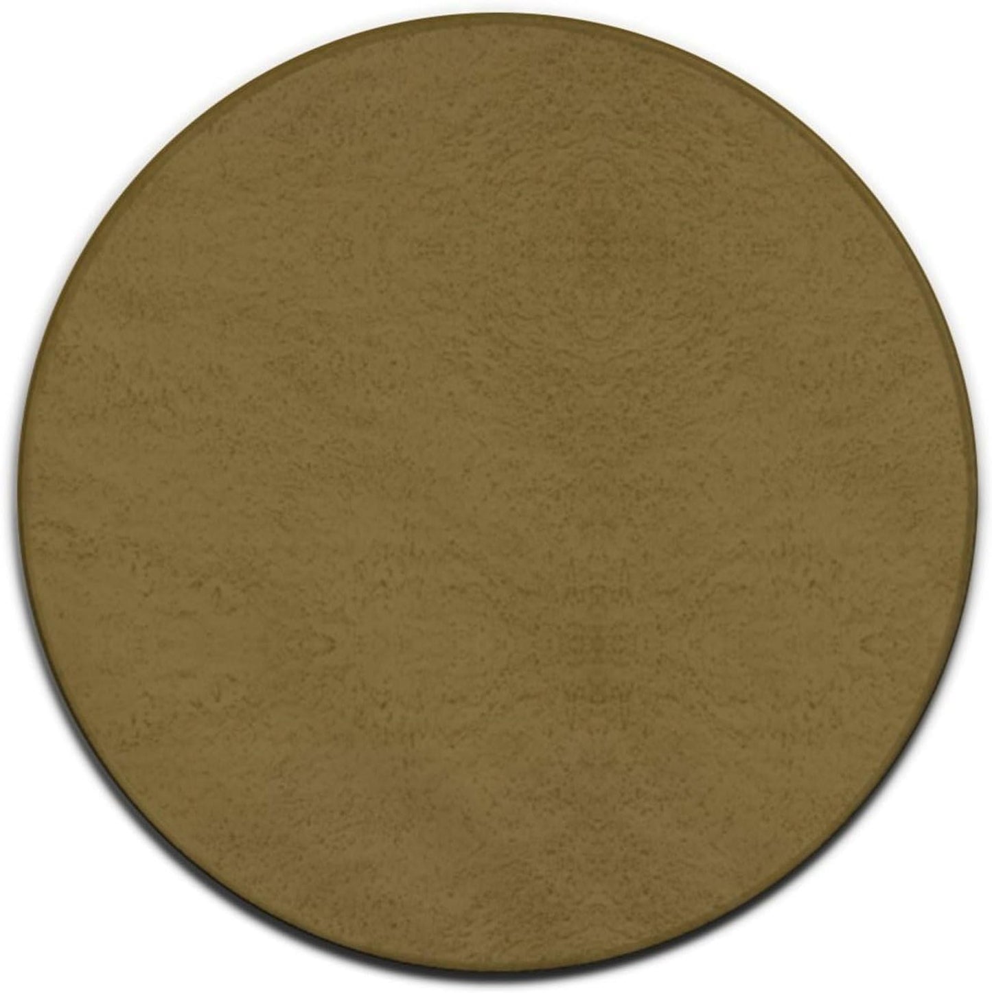 Machine Washable Modern Round Area Rug, Room Sofa Yoga Soft Round Carpet, Home Decor Non Slip Kitchen Office Circle Rug Grey, 24inch
