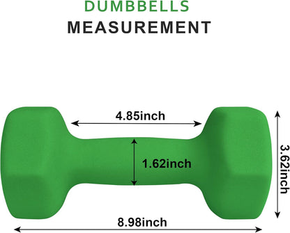 Balelinko Home Gym Equipment Workouts Strength Training Weight Loss Pilates Weights Yoga Sets Weights for Women, Men, Seniors and Youth