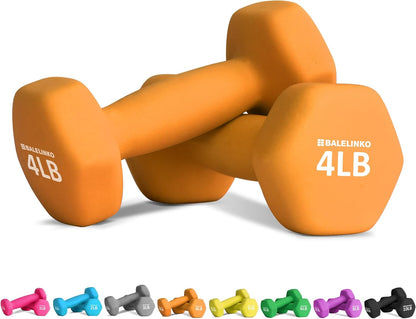 Balelinko Home Gym Equipment Workouts Strength Training Weight Loss Pilates Weights Yoga Sets Weights for Women, Men, Seniors and Youth
