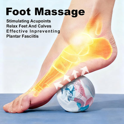 FITZELAR Massage Lacrosse Balls for Myofascial Release, Quality Certification, Massage Deep Tissue for Back and Shoulder, Trigger Point Therapy, Muscle Knots, Relieving Muscle Pain