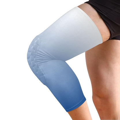 Dark Red Black Gradient Sports Knee Pads Youth Volleyball Basketball Knee Pads Long Leg Sleeves Braces Compression Wrestling Knee Pads for Boys Girls Football Dance Yoga