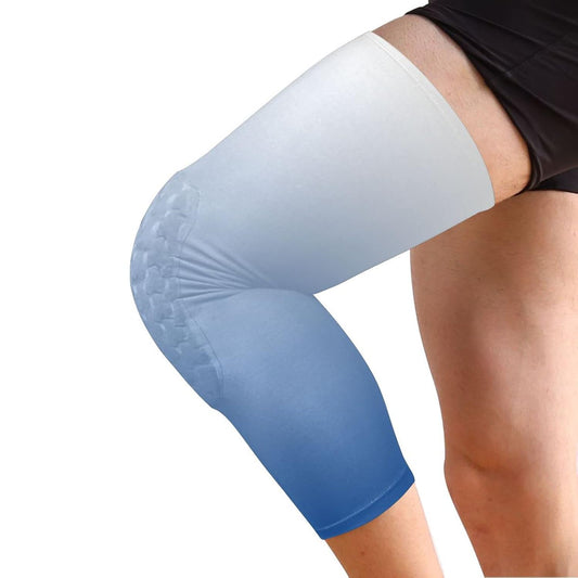 Dark Red Black Gradient Sports Knee Pads Youth Volleyball Basketball Knee Pads Long Leg Sleeves Braces Compression Wrestling Knee Pads for Boys Girls Football Dance Yoga