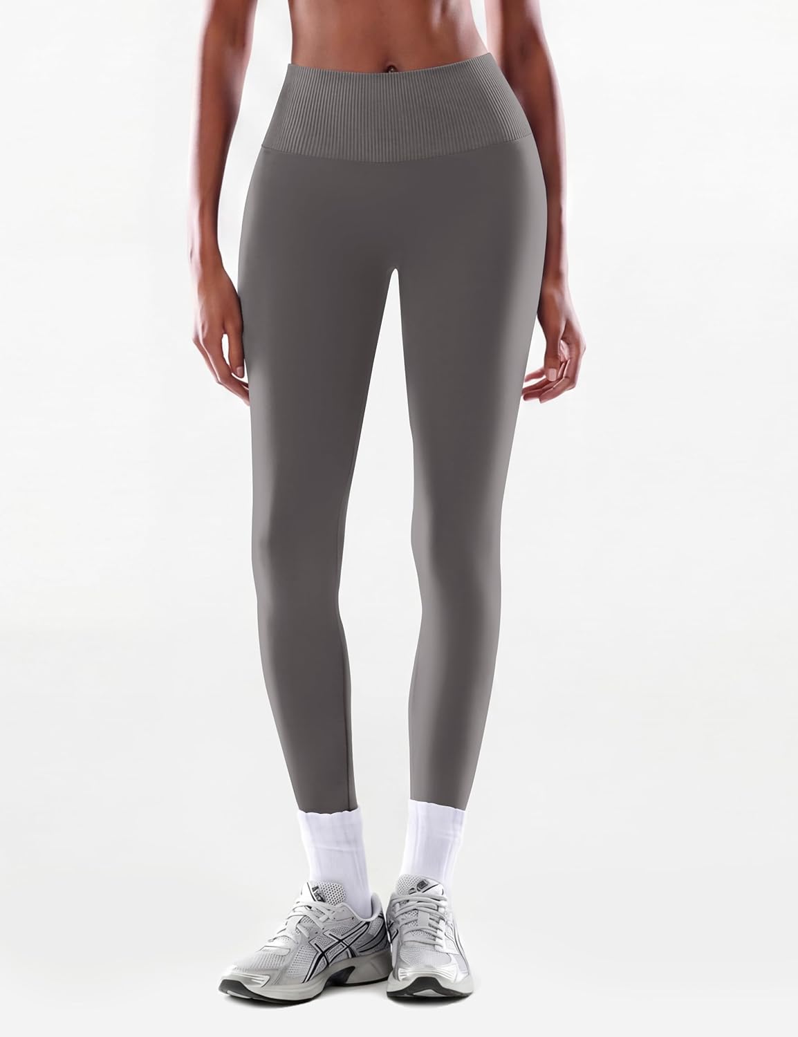 YZMJAFU Yoga Leggings for Women, Women's Butt Lifting Workout Leggings, Tummy Control Ruched Athletic Pants