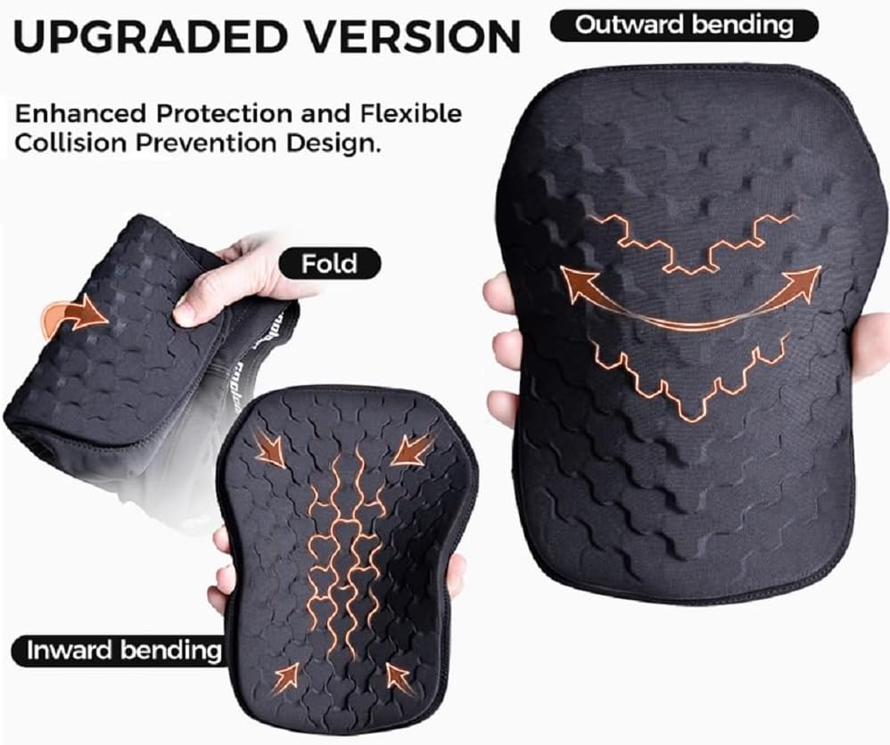 COOLOMG Basketball Leggings with Knee Pads for Kids Youth 3/4 Compression Pants Capri Tights Side Pockets