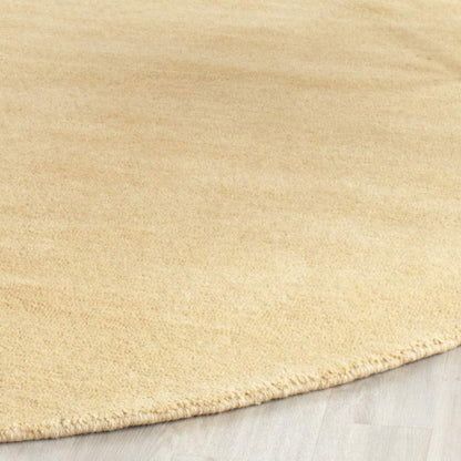 SAFAVIEH Himalaya Collection 6' Round Black HIM610C Handmade Premium Wool Area Rug
