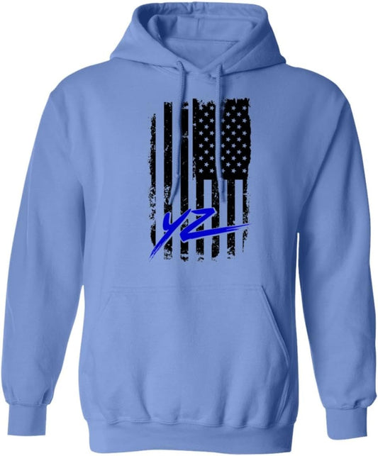 WR YZ American Flag USA Pullover Hoodie