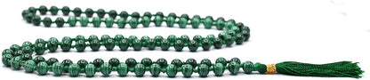 Amazing Gemstone 108 Beads Handmade Mala (Knotted, Rudraksha) - Colors A